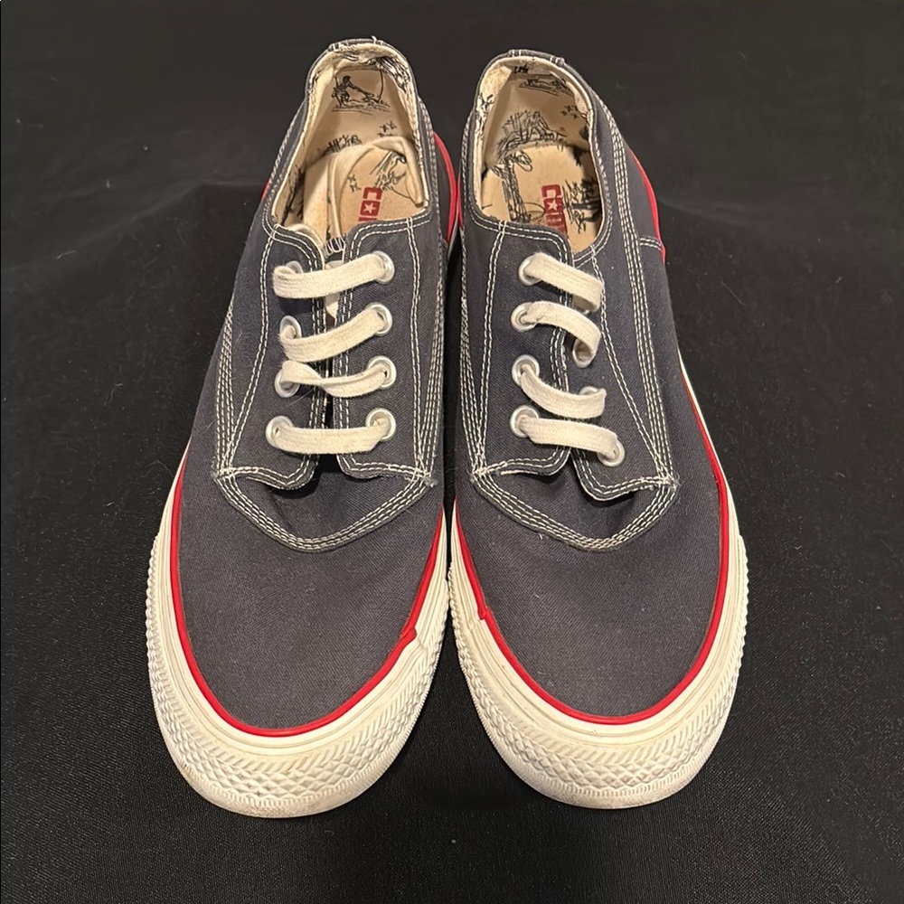 Converse Men's Gray Canvas Sneakers